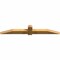 Ekena Millwork Eugene Rough Sawn Timber Gable Bracket, Western Red Cedar, 84"W x 14"H x 4"D x 6"F, 4/12 Pitch GBW084X14X0406EUG00RWR - alternate 4